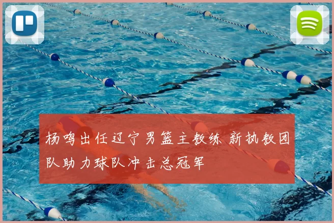 杨鸣出任辽宁男篮主教练 新执教团队助力球队冲击总冠军